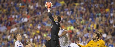 Real Valladolid keeper Jordi Masip