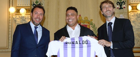 Brazil and La Liga icon Ronaldo is unveiled as Real Valladolid's new owner