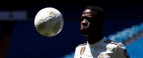 Real Madrid forward Vinicius Junior