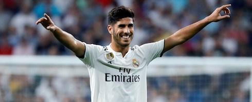 Real Madrid winger Marco Asensio