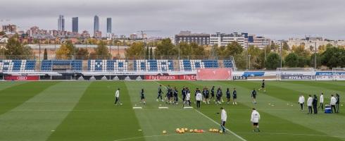 Real Madrid training