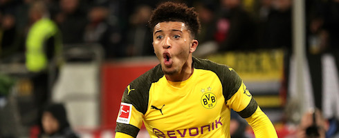 Borussia Dortmund's Jadon Sancho