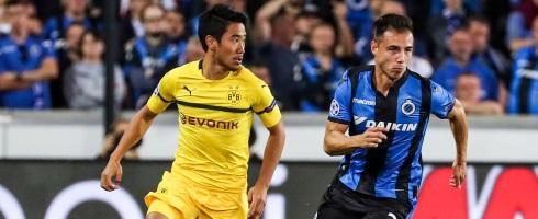 Borussia Dortmund playmaker Shinji Kagawa