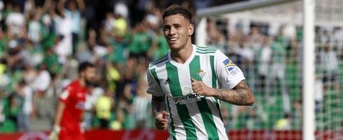 Real Betis striker Antonio Sanabria