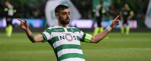 Sporting CP captain Bruno Fernandes