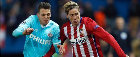 Atletico Madrid striker Fernando Torres