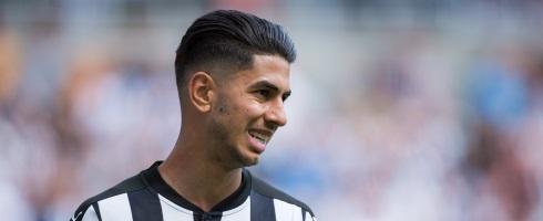 Newcastle United forward Ayoze Perez