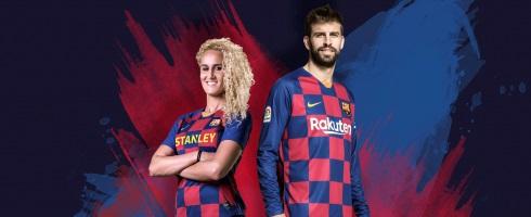 Barcelona kit for the 2019/20 campaign