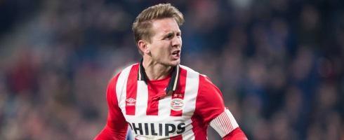 PSV striker Luuk de Jong