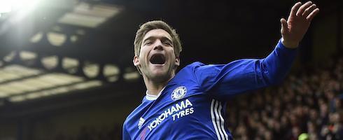 Chelsea wing-back Marcos Alonso