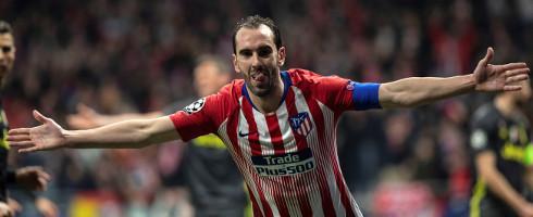 Atletico Madrid defender Diego Godin