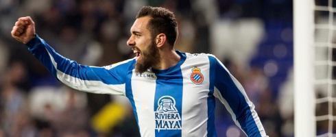 Espanyol striker Borja Iglesias