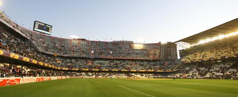 Valencia's Mestalla stadium