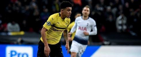 Borussia Dortmund winger Jadon Sancho