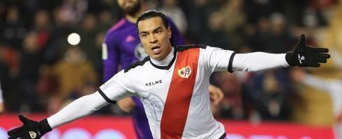 Former Rayo Vallecano striker Raul de Tomas