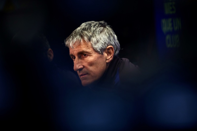 Quique Setien at Barcelona