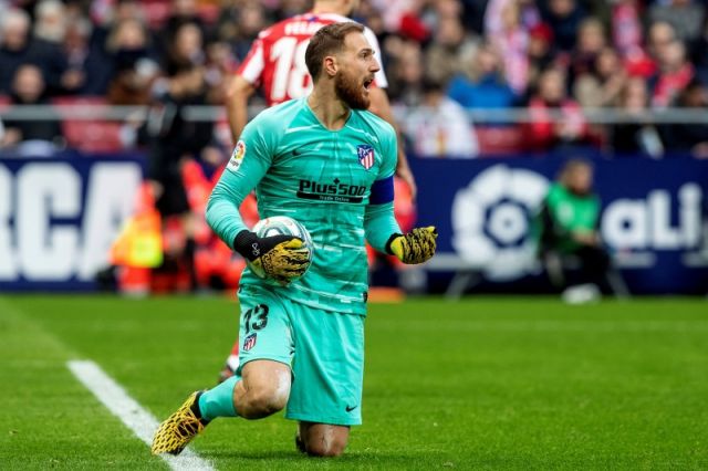 Atletico Madrid goalkeeper Jan Oblak