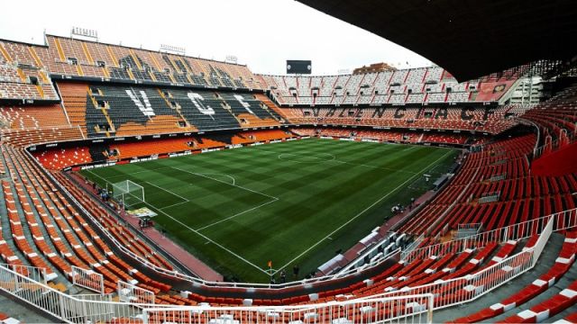 Valencia's Mestalla stadium