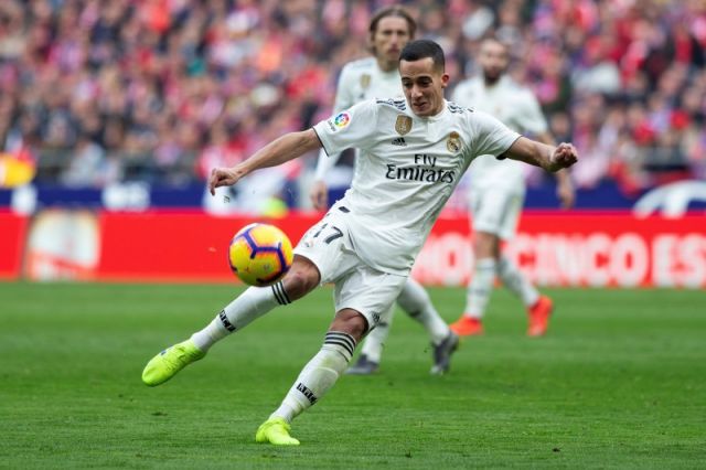 Real Madrid utility player Lucas Vazquez