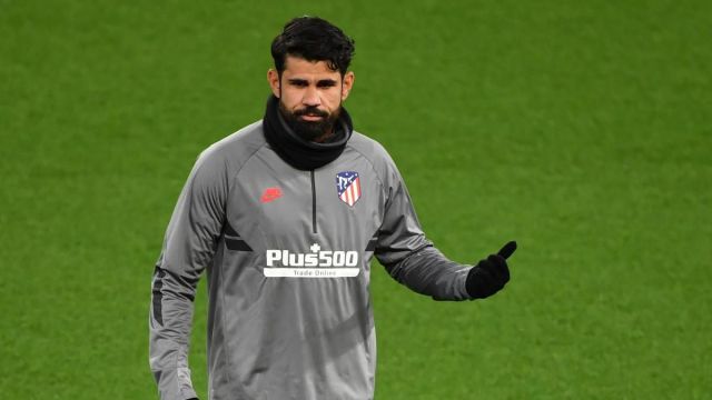 El delantero del Atlético de Madrid Diego Costa