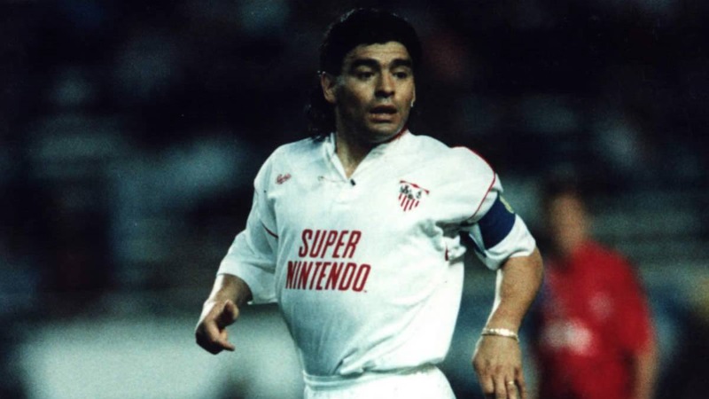 Diego Maradona at Sevilla