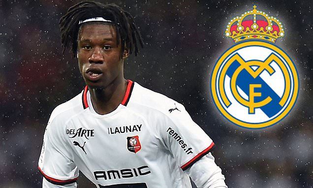 Real Madrid sign Eduardo Camavinga in €40m, six-year deal from Rennes