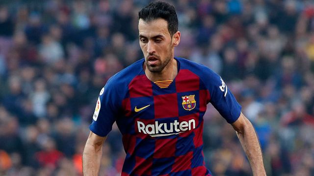 Barcelona midfielder Sergio Busquets