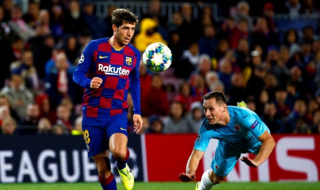 Barcelona player Sergi Roberto