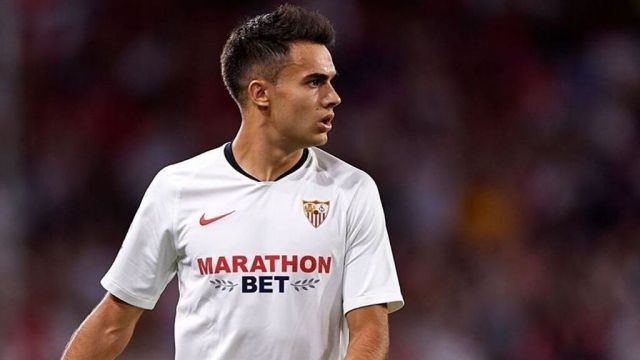 Sevilla defender Sergio Reguilon