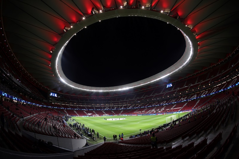 Atletico Madrid's Wanda Metropolitano stadium