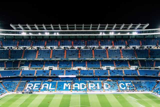 Real Madrid Santiago Bernabeu stadium