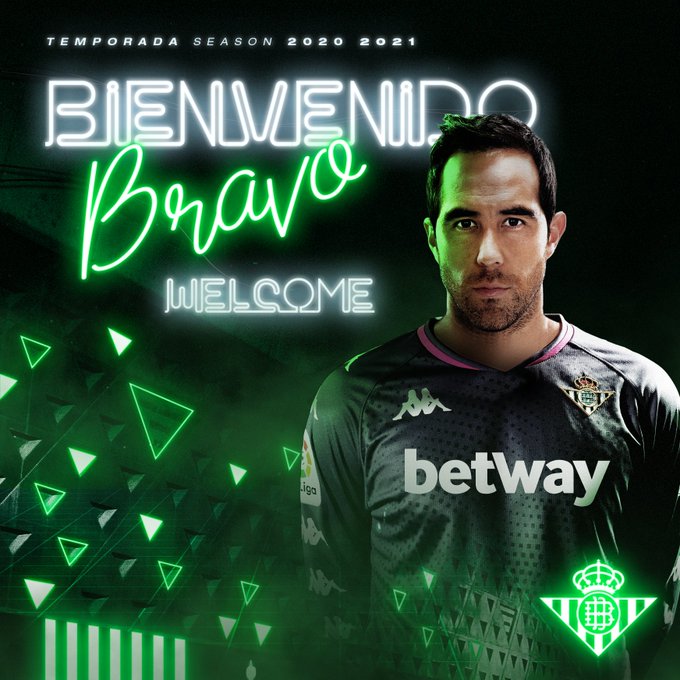 Real Betis Confirm Claudio Bravo Signing On A Free Transfer Football Espana