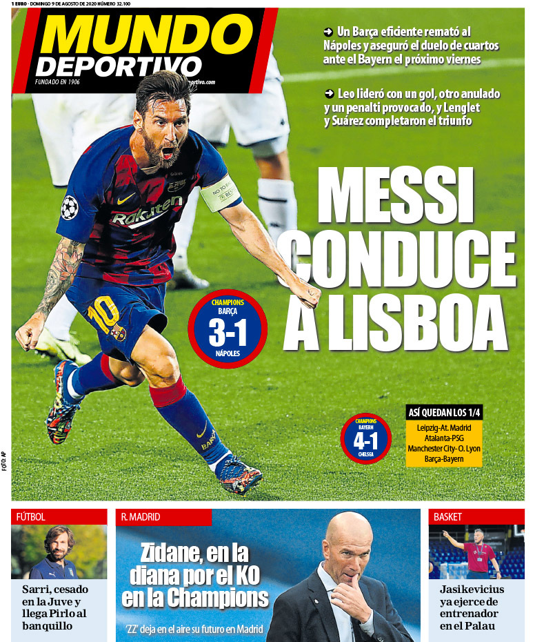 Today's Spanish Papers: Lionel Messi inspires Barcelona ...