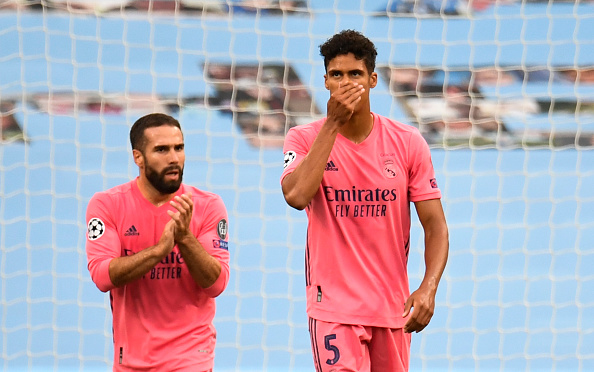 Real Madrid defender Raphael Varane