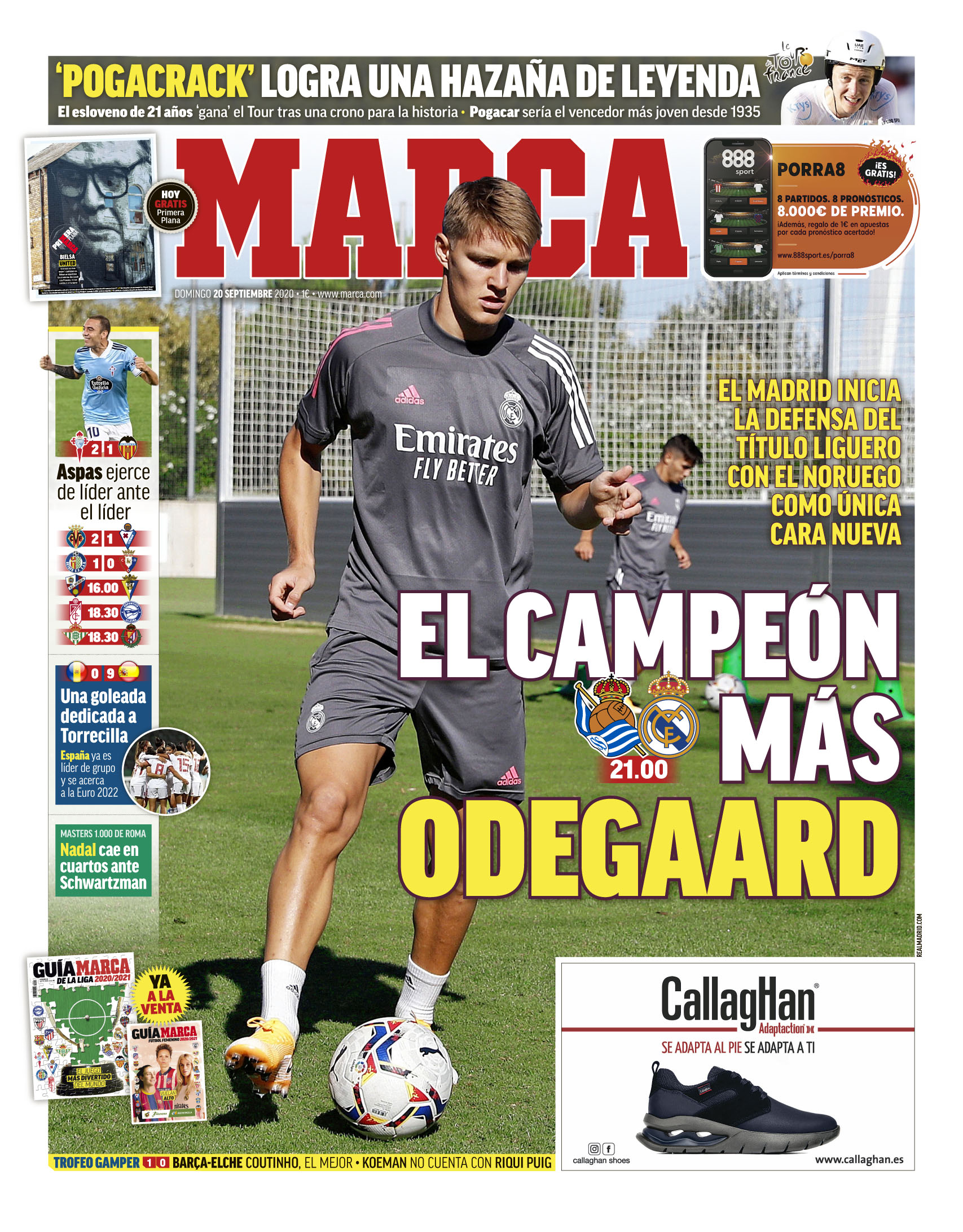 Today S Spanish Papers Barcelona Win The Joan Gamper Trophy And Real Madrid Prepare For La Liga Kick Off Football Espana