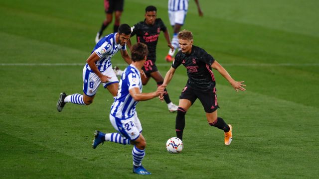 Real Madrid midfielder Martin Odegaard