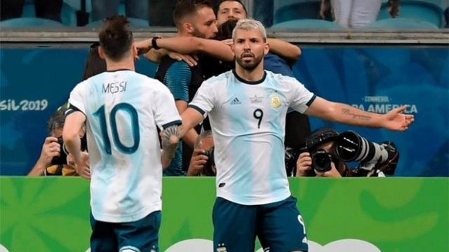 Messi Agüero Argentina