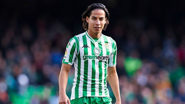 Jersey Real Betis  Diego Lainez Real Betis Jersey 