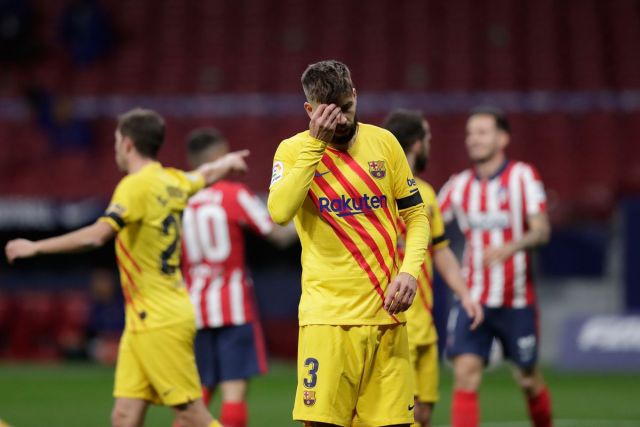 Barcelona defender Gerard Pique