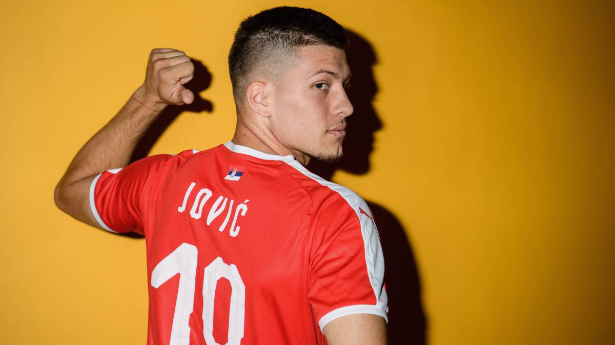 WATCH: Luka Jovic's two goals against Russia - Football Espana
