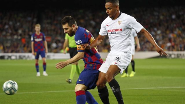 Fernando and Lionel Messi