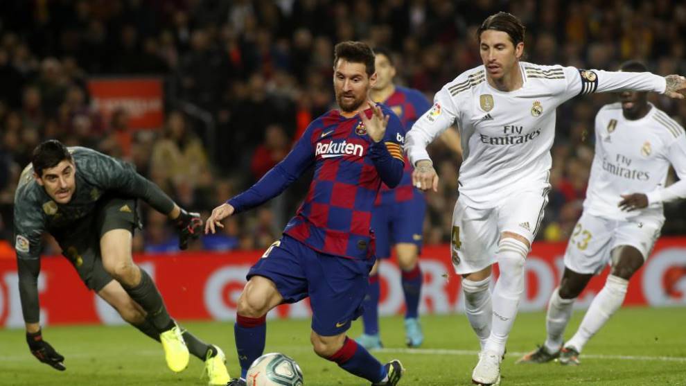 Messi against Ramos, Barcelona Real Madrid El Clasico
