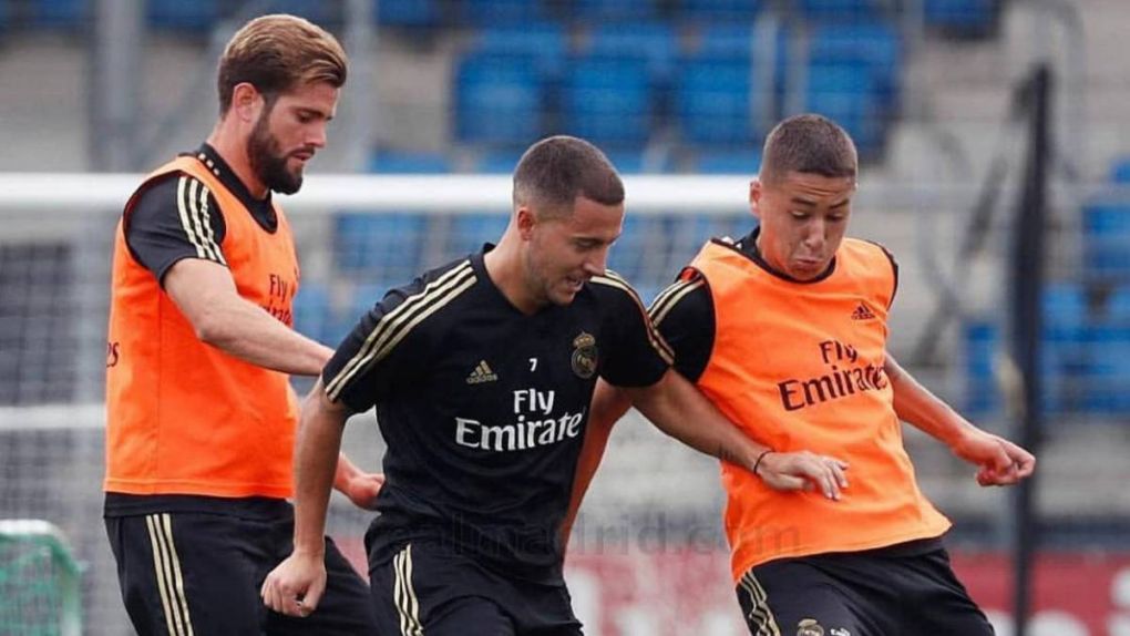 Oscar Aranda, Real Madrid training
