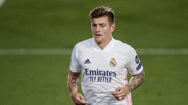 Real Madrid midfielder Toni Kroos