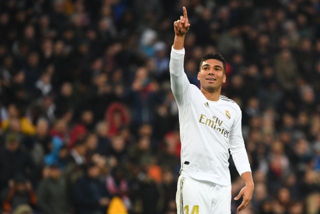 Real Madrid midfielder Casemiro