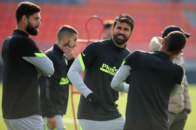 El delantero del Atlético de Madrid Diego Costa