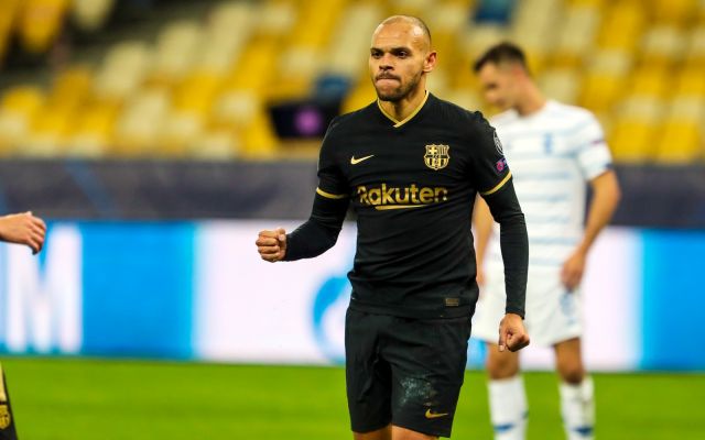 Barcelona striker Martin Braithwaite