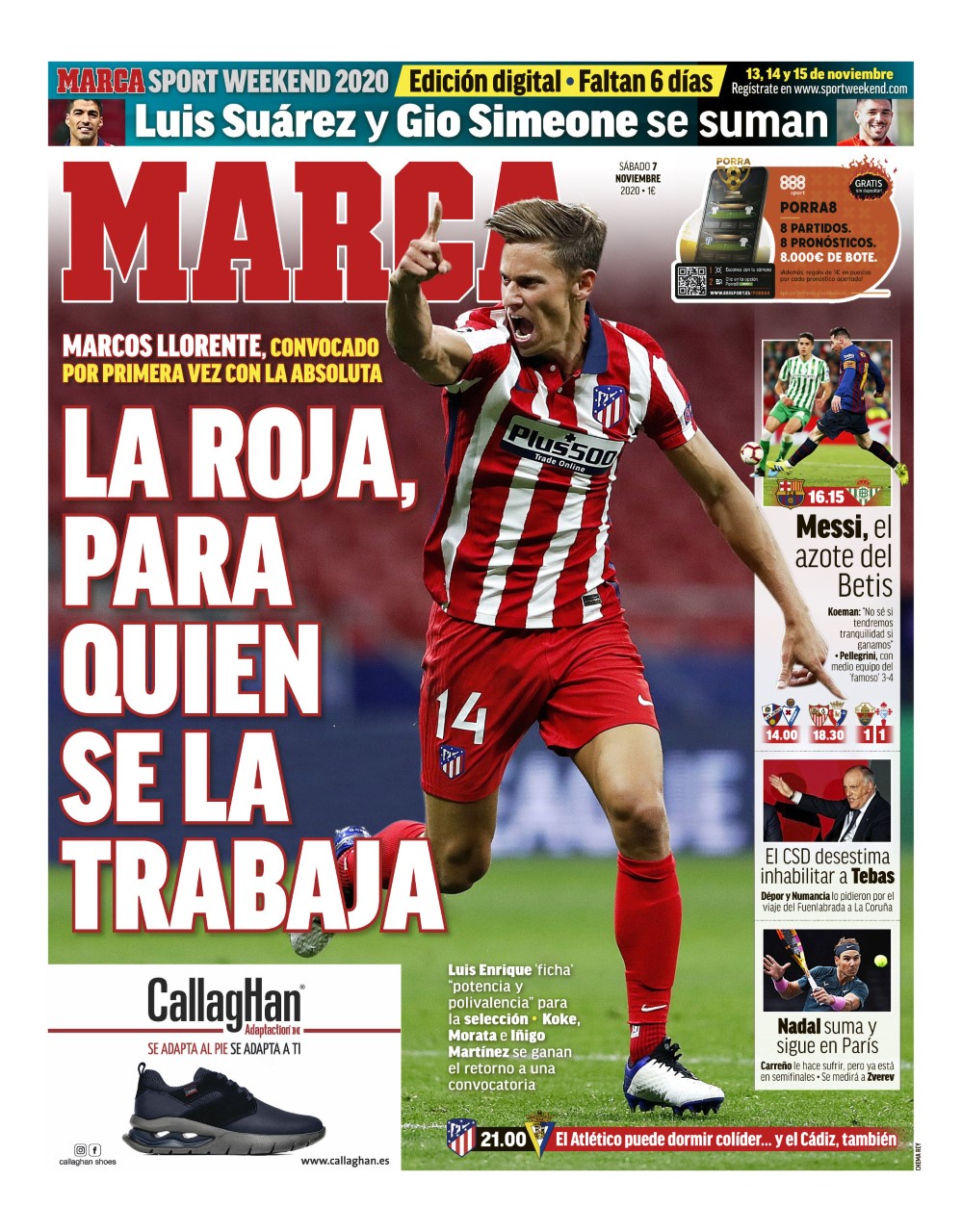 todays-spanish-papers-marcos-llorente-named-in-spain-squad-luis-suarez-hails-joao-felix-and-barcelona-face-crunch-real-betis-clash-football-espana