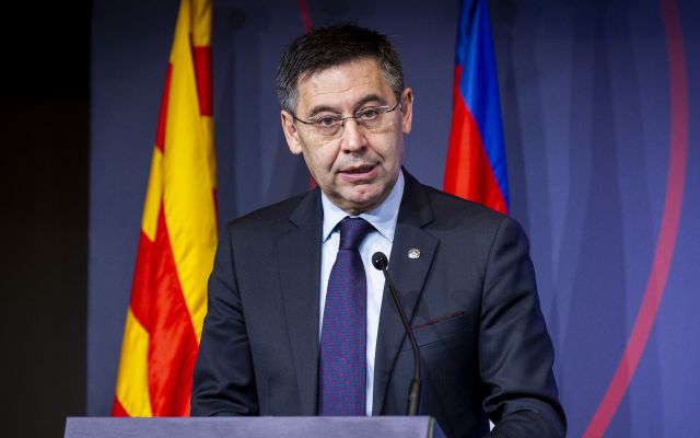 Barcelona president Josep Maria Bartomeu