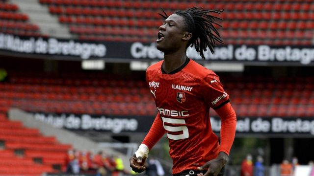 Rennes star Eduardo Camavinga